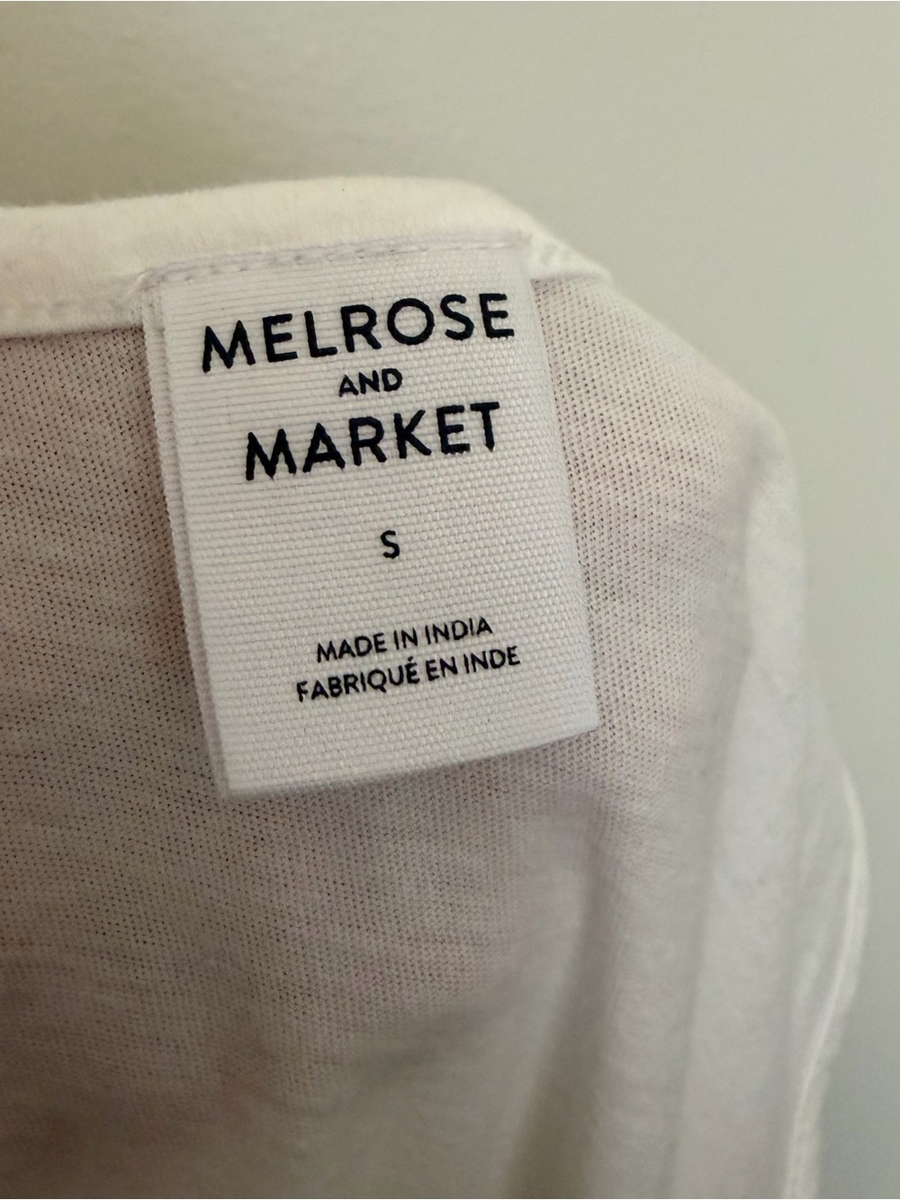Melrose & Market Twist Strap Tank‎ Top White - Picture 4 of 6